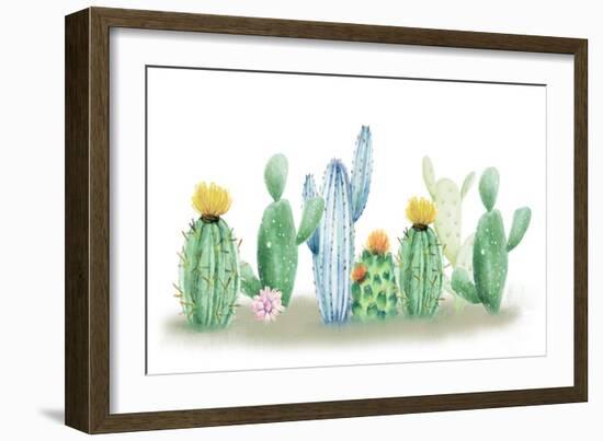 Cactus Dreaming-Kimberly Allen-Framed Art Print