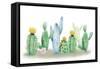 Cactus Dreaming-Kimberly Allen-Framed Stretched Canvas