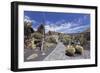 Cactus garden (Jardin de Cactus) by Cesar Manrique, UNESCO Biosphere Reserve, Guatiza, Spain-Markus Lange-Framed Photographic Print