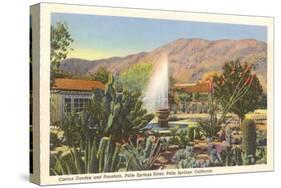 Cactus Garden, Palm Springs, California-null-Stretched Canvas
