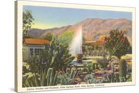 Cactus Garden, Palm Springs, California-null-Stretched Canvas