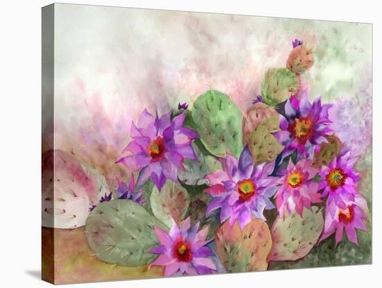 Cactus Garden-Neela Pushparaj-Stretched Canvas