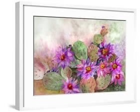 Cactus Garden-Neela Pushparaj-Framed Giclee Print