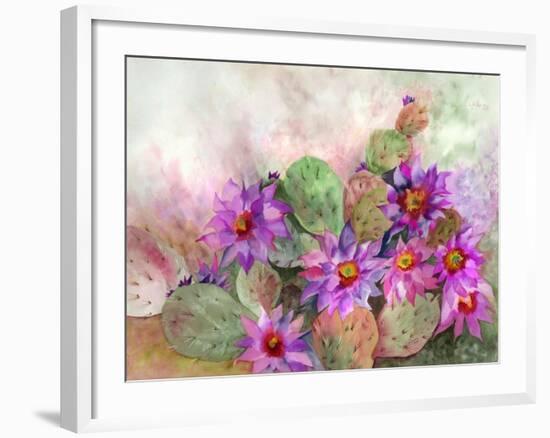 Cactus Garden-Neela Pushparaj-Framed Giclee Print