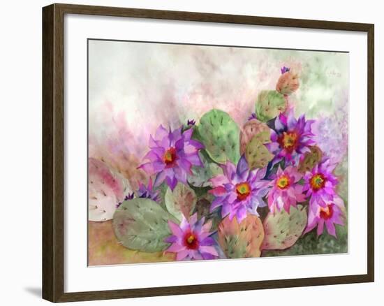 Cactus Garden-Neela Pushparaj-Framed Giclee Print