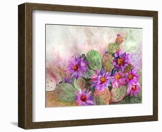 Cactus Garden-Neela Pushparaj-Framed Giclee Print