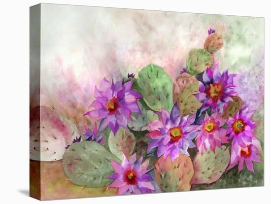 Cactus Garden-Neela Pushparaj-Stretched Canvas