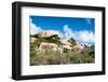 Cactus Growing on the Ayo Rock Formations, a Group of Monolithic Rock Boulders near Ayo Village in-PlusONE-Framed Photographic Print