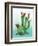 Cactus II-Paul Brent-Framed Art Print