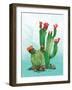 Cactus II-Paul Brent-Framed Art Print