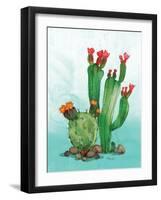 Cactus II-Paul Brent-Framed Art Print