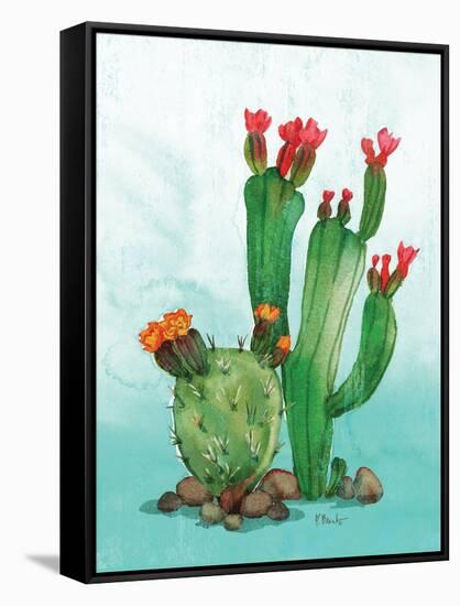 Cactus II-Paul Brent-Framed Stretched Canvas