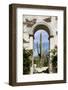 Cactus in archway of old building. Cabo San Lucas, Mexico.-Julien McRoberts-Framed Photographic Print