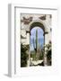 Cactus in archway of old building. Cabo San Lucas, Mexico.-Julien McRoberts-Framed Photographic Print