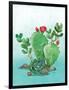 Cactus IV-Paul Brent-Framed Art Print