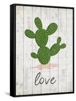 Cactus Love-Kimberly Allen-Framed Stretched Canvas