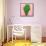 Cactus on Pink Background. Minimal Design Photo-Evgeniya Porechenskaya-Framed Stretched Canvas displayed on a wall