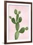 Cactus on Pink VII-Mia Jensen-Framed Art Print