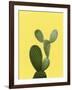 Cactus On Yellow-LILA X LOLA-Framed Art Print