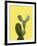 Cactus On Yellow-LILA X LOLA-Framed Art Print