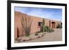 Cactus outside an adobe building, Tucson, Arizona, Usa.-Julien McRoberts-Framed Photographic Print