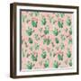 Cactus Pattern-Kimberly Allen-Framed Art Print