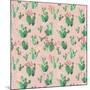 Cactus Pattern-Kimberly Allen-Mounted Art Print