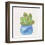 Cactus Pot I-Beverly Dyer-Framed Art Print