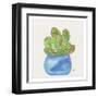 Cactus Pot I-Beverly Dyer-Framed Art Print