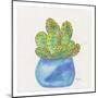 Cactus Pot I-Beverly Dyer-Mounted Art Print