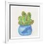 Cactus Pot I-Beverly Dyer-Framed Art Print