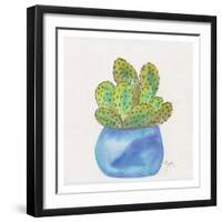 Cactus Pot I-Beverly Dyer-Framed Art Print