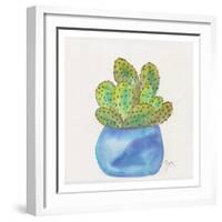 Cactus Pot I-Beverly Dyer-Framed Art Print