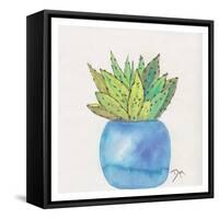 Cactus Pot II-Beverly Dyer-Framed Stretched Canvas