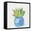 Cactus Pot II-Beverly Dyer-Framed Stretched Canvas