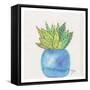 Cactus Pot II-Beverly Dyer-Framed Stretched Canvas