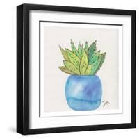 Cactus Pot II-Beverly Dyer-Framed Art Print