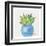 Cactus Pot II-Beverly Dyer-Framed Art Print