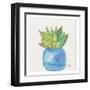 Cactus Pot II-Beverly Dyer-Framed Art Print