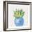 Cactus Pot II-Beverly Dyer-Framed Art Print