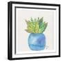 Cactus Pot II-Beverly Dyer-Framed Art Print