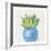 Cactus Pot II-Beverly Dyer-Framed Art Print