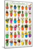 Cactus & Succulents-null-Mounted Art Print