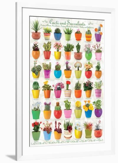 Cactus & Succulents-null-Framed Art Print