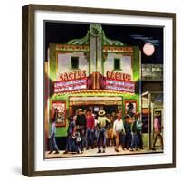 "Cactus Theater," September 18, 1948-John Falter-Framed Giclee Print