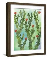 Cactus Vines-Bee Sturgis-Framed Art Print