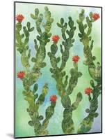 Cactus Vines-Bee Sturgis-Mounted Art Print