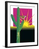 Cactus Wren-Marie Sansone-Framed Giclee Print