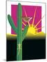 Cactus Wren-Marie Sansone-Mounted Premium Giclee Print