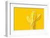 Cactus Yellow Color for Background-oatintro-Framed Photographic Print